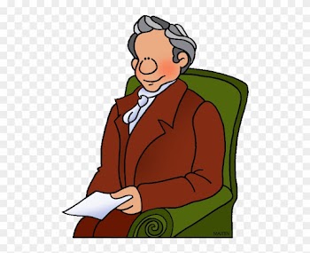 Famous People From Connecticut - Noah Webster Clipart