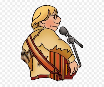 Famous People From New Mexico John Denver - John Denver Clipart