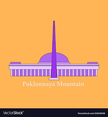 Famous place and monument around the world vector image