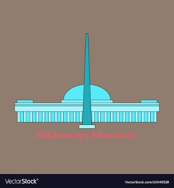 Famous place and monument around the world vector image
