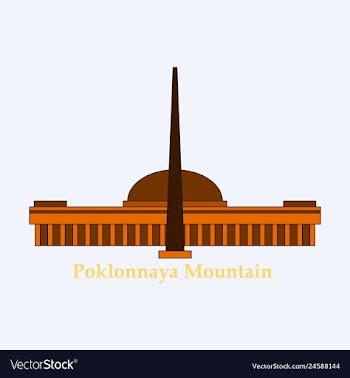 Famous place and monument around the world vector image