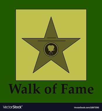 Famous popular talent star representing theatre vector image