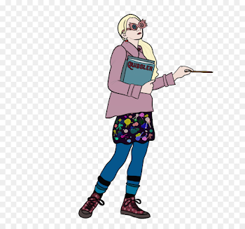 Fan art DeviantArt Drawing - Luna Lovegood png download - 700*826 ...