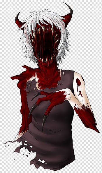 Fan art Hulk Yume Nikki Anime, Hulk transparent background PNG clipart
