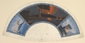 Fan Design with Eruption of Vesuvius | Free Photo - rawpixel