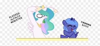 Fan Perception - Princess Celestia And Luna Baby