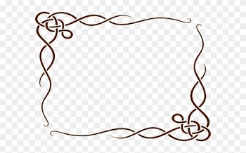 Fancy Frame - Brown Frame Png