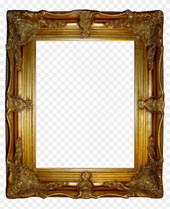 Fancy Frame Png Free Download - Early 1900's Picture Frame