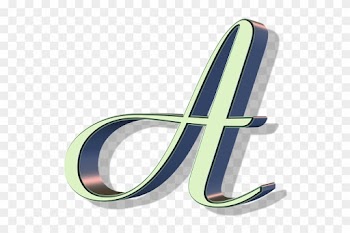 Fancy Letter A Calligraphy Fancy Alphabet Letter Fancy - Graphics