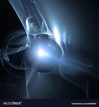 fantastic space blue planet star system color