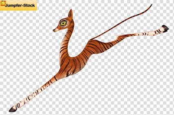 Fantasy Animals  , okapi illustration transparent background PNG clipart