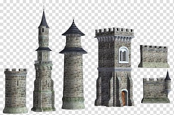 Fantasy Castles  , animated gray castle scales transparent background PNG clipart