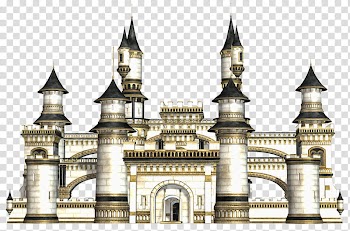 Fantasy Castles  , animated white castle transparent background PNG clipart