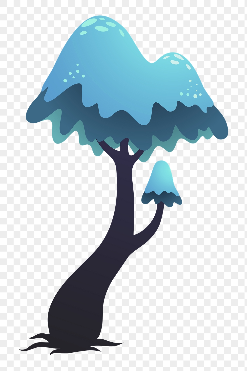 Fantasy tree png sticker plant | Free PNG - rawpixel