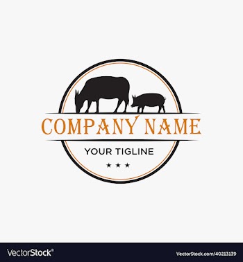 farm animal logo design inspiration for