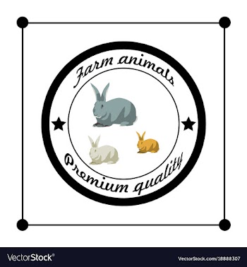 Farm animals premium quality silhouettes isolated vector image