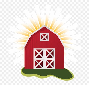 Farm Barn Clip Art Clipart Clipartcow - Red Barn Clip Art