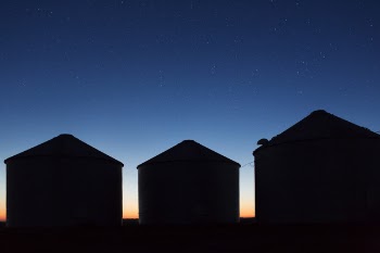 Farm Building Silhouette Free Photo 