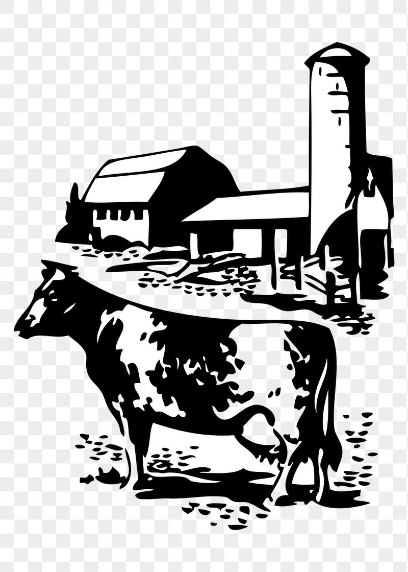Farm png sticker illustration, transparent | Free PNG - rawpixel