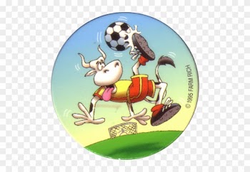 Farm Rich Cow Caps 06 Cow Playing Soccer - American Football