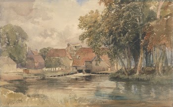 Farmhouse on the River | Free Photo - rawpixel