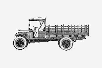 Farming truck drawing clipart, vintage | Free Photo - rawpixel