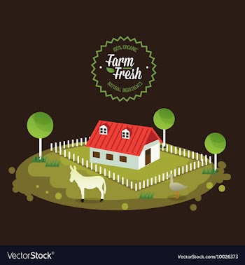 Farming vector image