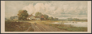 [Farmstead scene with woman and | Free Photo - rawpixel