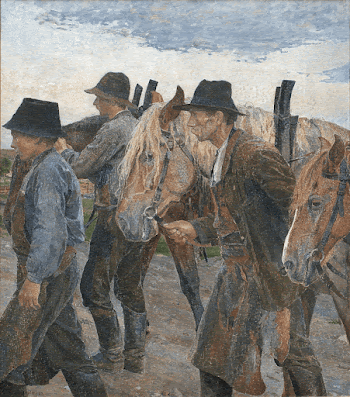 Farmworkers from Uppland (1904) painting | Free Photo - rawpixel