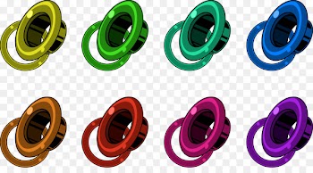 Fashion accessory Plastic In-ear monitor - In ear headphones 