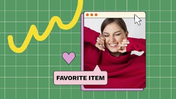 Fashion blog banner template, retro | Free Vector Template - rawpixel