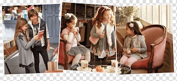 Fashion Child Autumn Winter Girl, child transparent background PNG clipart