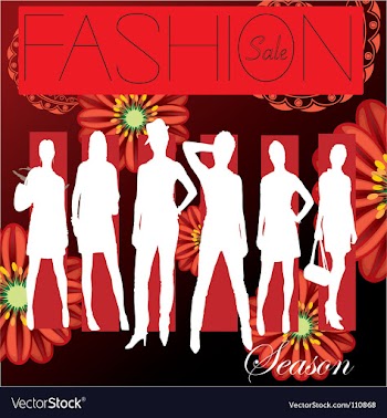 Fashion cover vector image