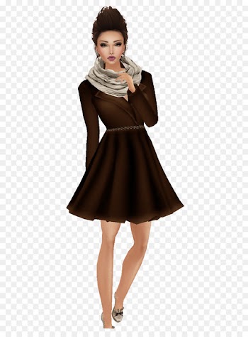 Fashion design Model Clothing Little black dress - model 
