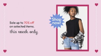 Fashion discount Facebook cover template, | Free PSD Template - rawpixel
