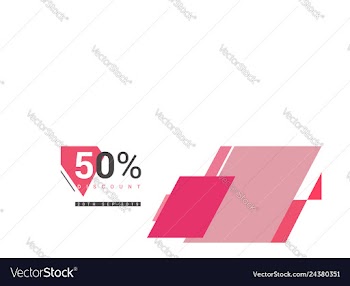 Fashion facebook cover vector image