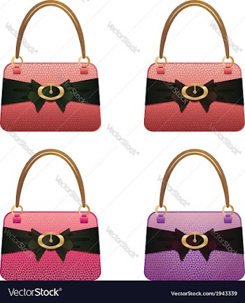 Fashion handbag vector image
