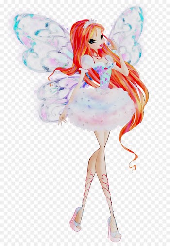 Fashion illustration Fairy Pin-up girl Barbie -  