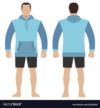 Fashion man figure vector image
