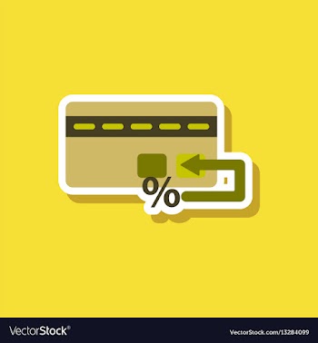 Fashion patch sale sticker bank card vector image