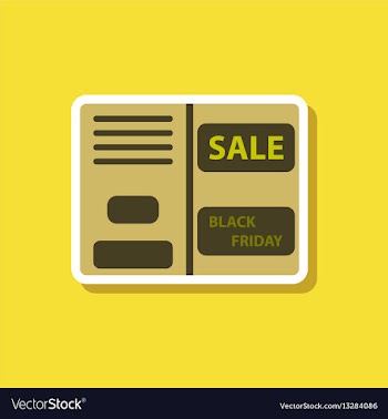 Fashion patch sale sticker booklet vector image