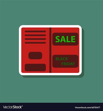 Fashion patch sale sticker booklet vector image