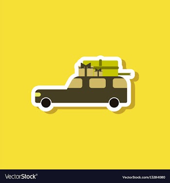 Fashion patch sale sticker car gifts vector image