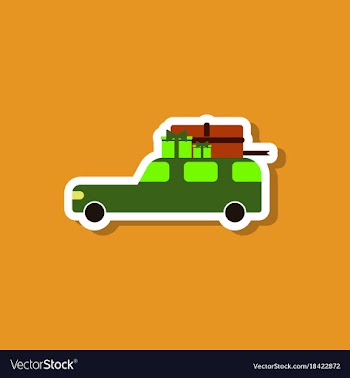 Fashion patch sale sticker car gifts vector image