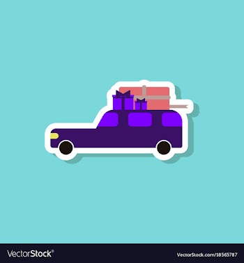 Fashion patch sale sticker car gifts vector image