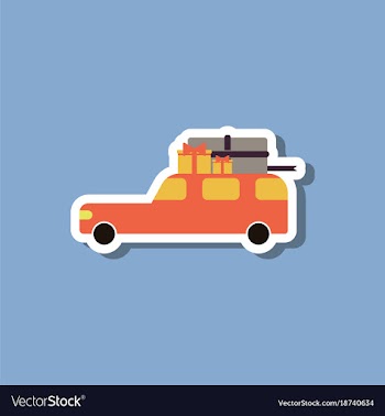 Fashion patch sale sticker car gifts vector image