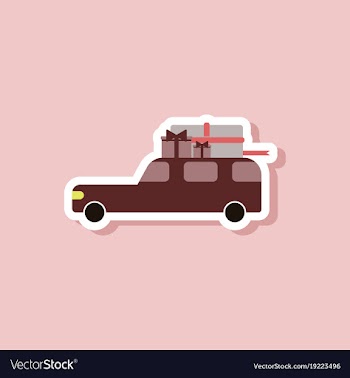 Fashion patch sale sticker car gifts vector image