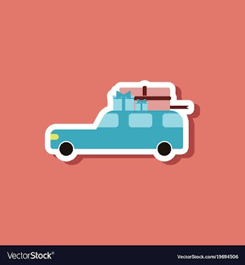 Fashion patch sale sticker car gifts vector image