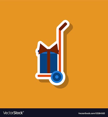 Fashion patch sale sticker gift delivery vector image