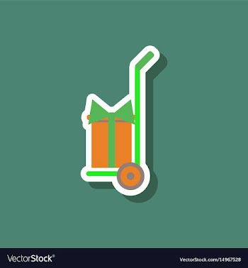 Fashion patch sale sticker gift delivery vector image